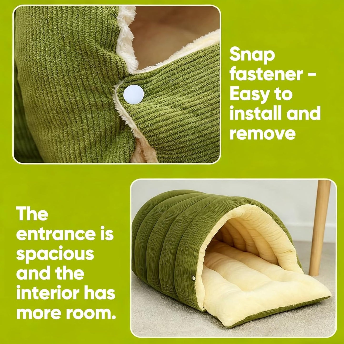 CozyPaw™ – Warm Hideaway Haven for Pets ❄️