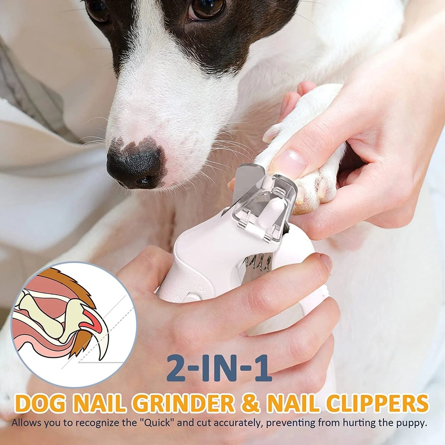 AllFetch® 2-in-1 Pet Nail Clipper & Grinder